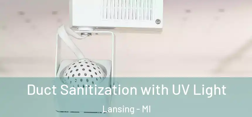 Duct Sanitization with UV Light Lansing - MI